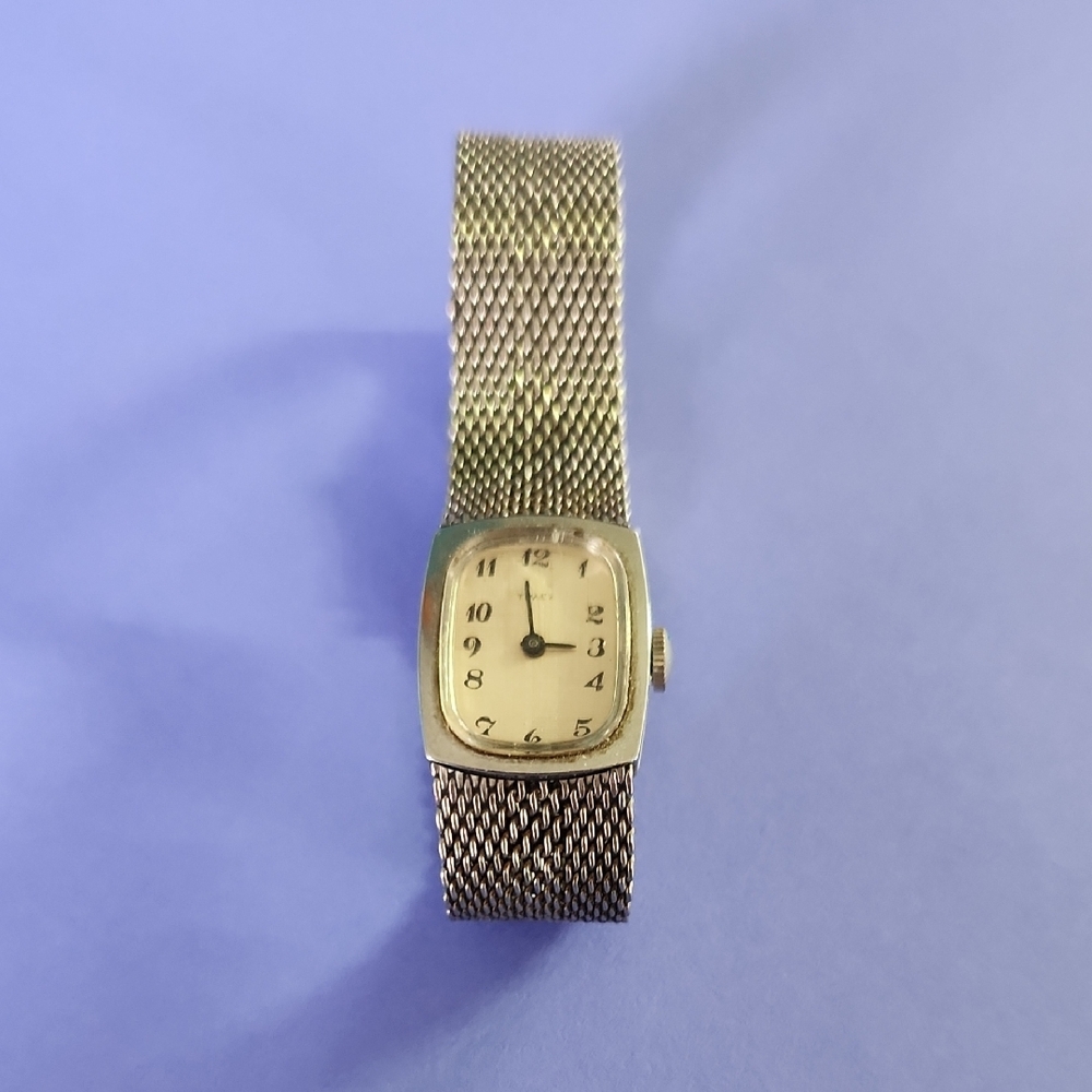 Silver Mesh Band Watch